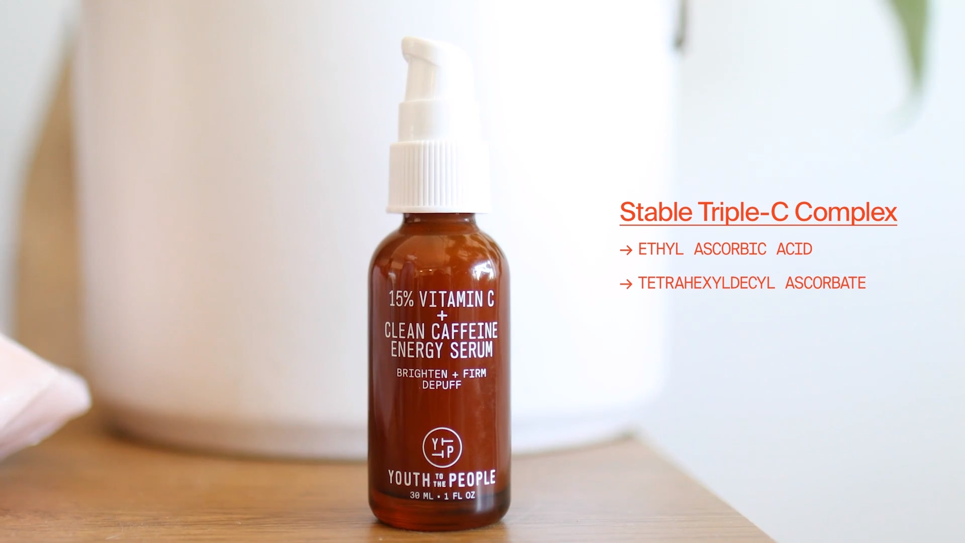 15 Vitamin C + Clean Caffeine Energy Serum Youth To The People Sephora